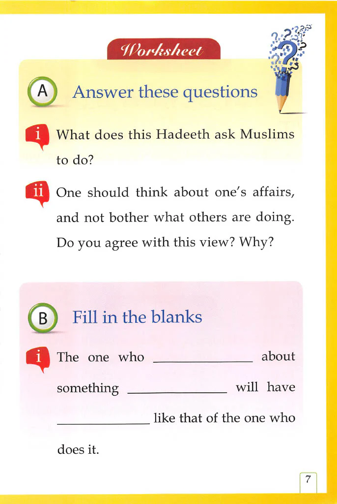 20 Hadith For Kids - Image 3