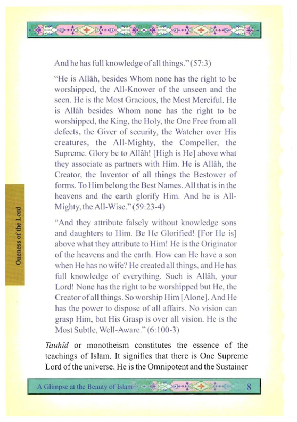 A Glimpse At The Beauty Of Islam (Colour) - Image 3