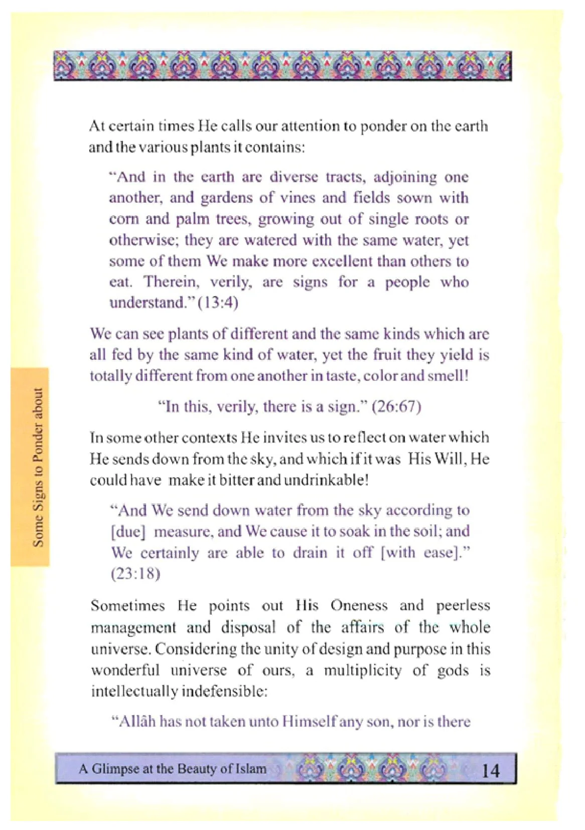 A Glimpse At The Beauty Of Islam (Colour) - Image 4