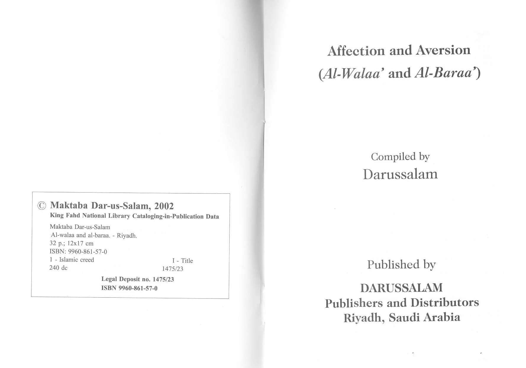 Affection and Aversion (Al-Walaa and Al-Baraa) - Image 2