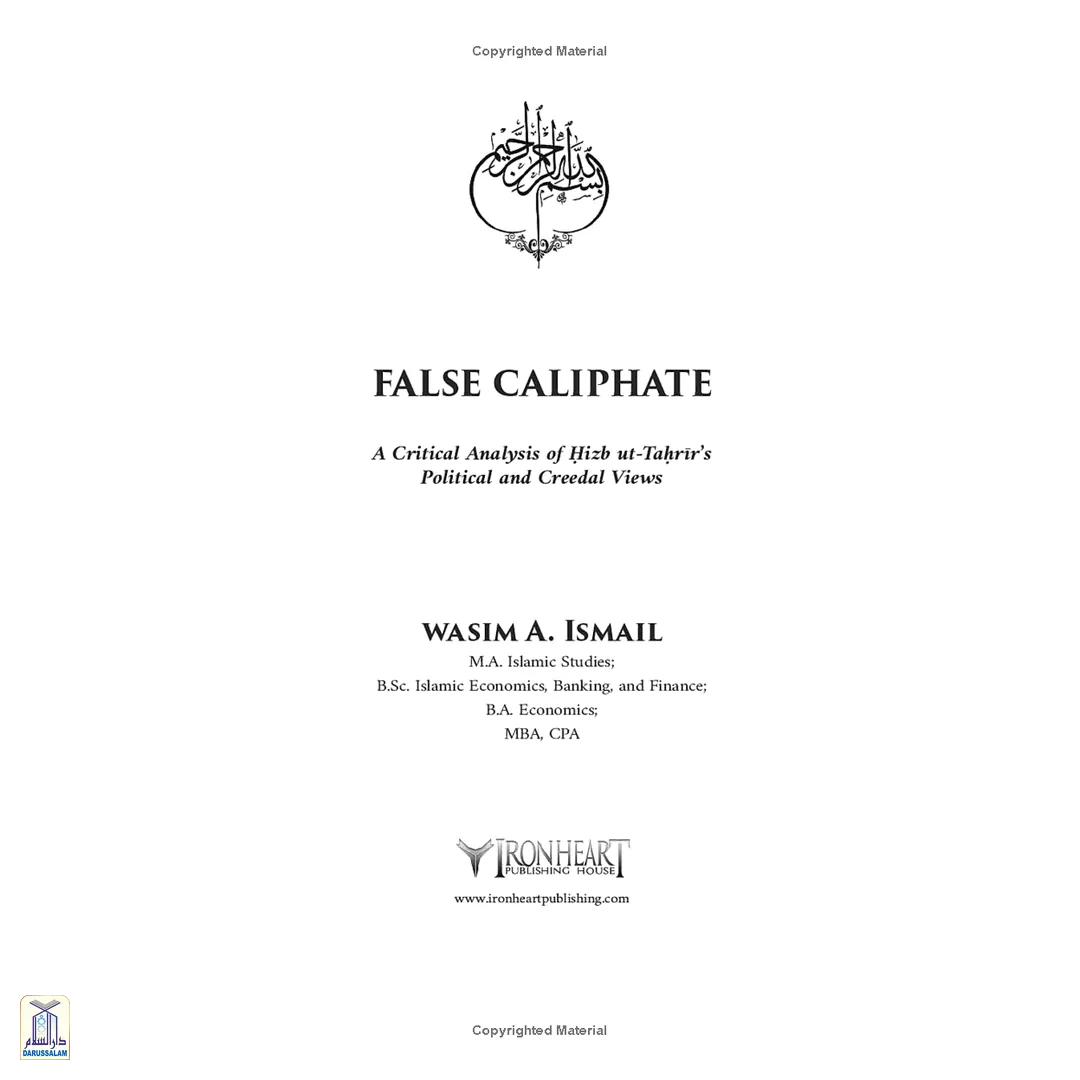 False Caliphate: A Critical Analysis Of Hizb Ut-Tahrir'S Political And Creedal Views - Image 2