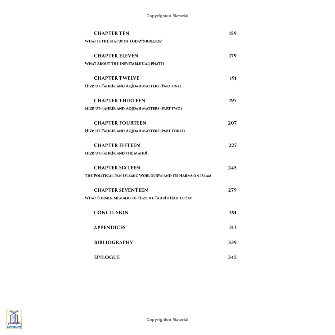 False Caliphate: A Critical Analysis Of Hizb Ut-Tahrir'S Political And Creedal Views - Image 6