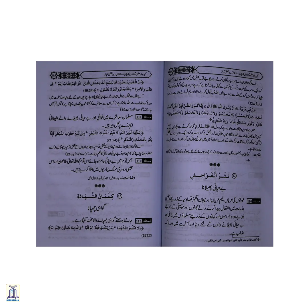 Kabeera Or Saghira Gunahon Ka Bayan - کبیرہ اور صغیرہ گناہوں کا بیان - Image 3