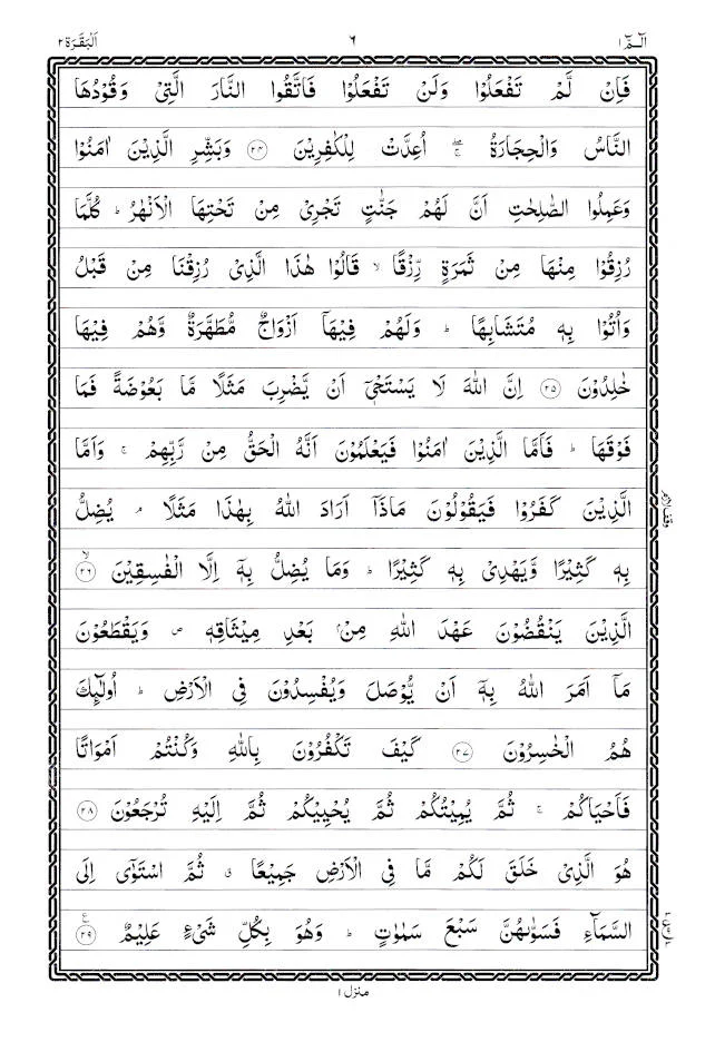 Quran Indo Pak Script Hafzi Big With Writing Space - Image 4