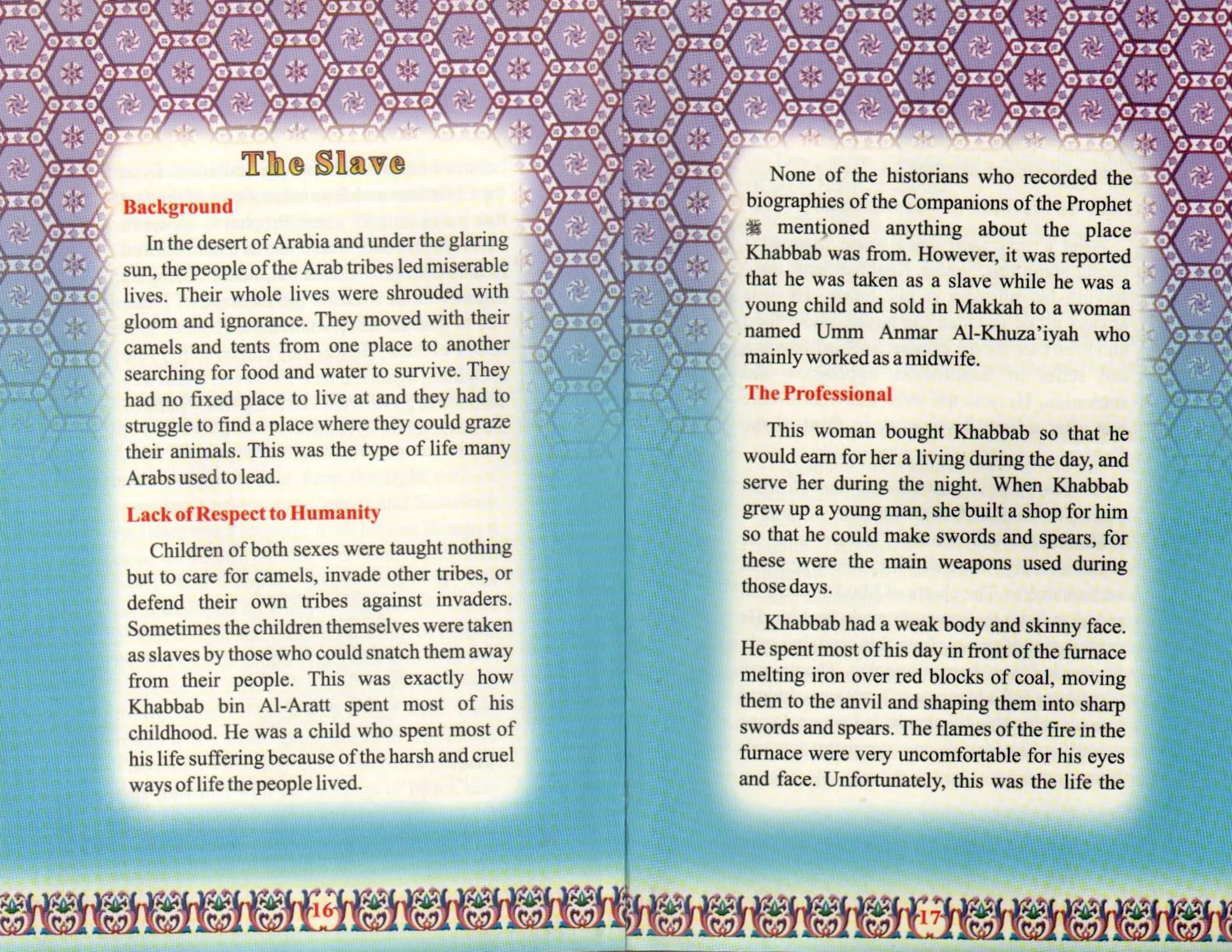 The Golden Series Of The Prophet's Companions <Br> Khabbab Bin Al-Aratt  رَضِيَ ٱللَّٰهُ عَنْهُ - The Teacher - Image 6